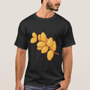T-shirt Date Fruit Food Vegetarian Vegetarian