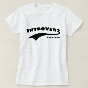 T-shirt Date introvertie noire de coutume de bruissement