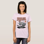 T-shirt Date Limite Approchant Pro - Drôle d'Éléphant (Devant entier)