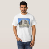 T-shirt d'Athènes de parthenon (Devant entier)