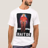 T-shirt d'atout de traître - enfermez-le ! (Devant)