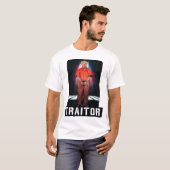 T-shirt d'atout de traître - enfermez-le ! (Devant entier)