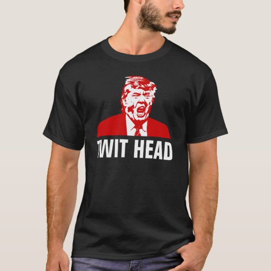 T-shirt d'atout : TÊTE DE CRÉTIN (Devant)