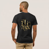T-shirt Dats Rit, oser aller de champs/fleur de Lis (Dos entier)