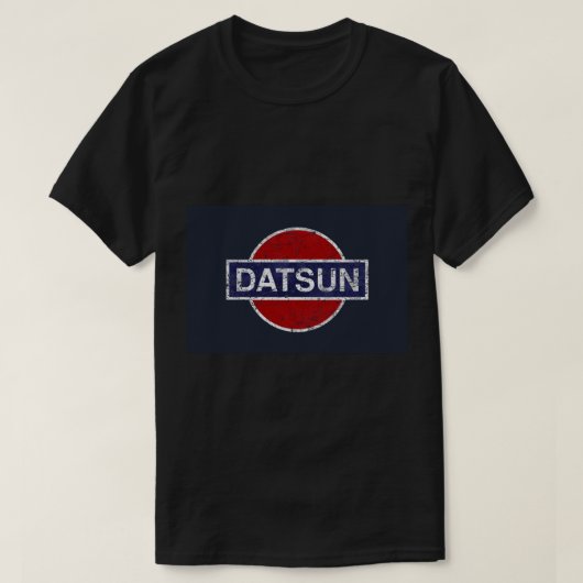 T-shirt Datsun Vintage Voiture Mat (Design devant)
