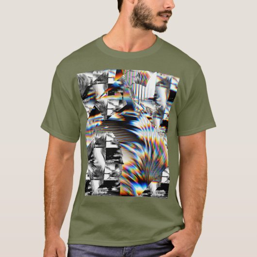 T-shirt d'attaque arc-en-ciel (Devant)