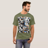 T-shirt d'attaque arc-en-ciel (Devant entier)