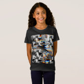 T-shirt d'attaque arc-en-ciel (Devant entier)