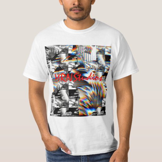T-shirt d'attaque arc-en-ciel (Devant)
