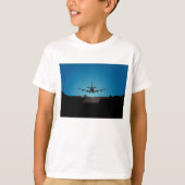 T-shirt d'atterrissage de l'avion (Devant)