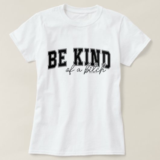 T-shirt d'attitude drôle pour les femmes (Design devant)