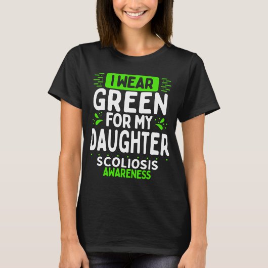 T-shirt Daughter Scoliosis (Devant)