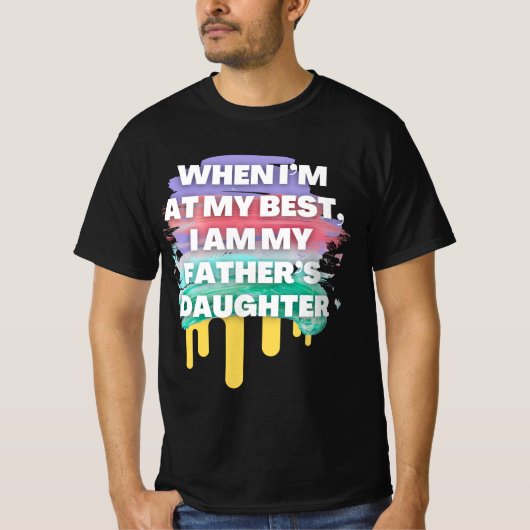 T-shirt daughter's day (Devant)