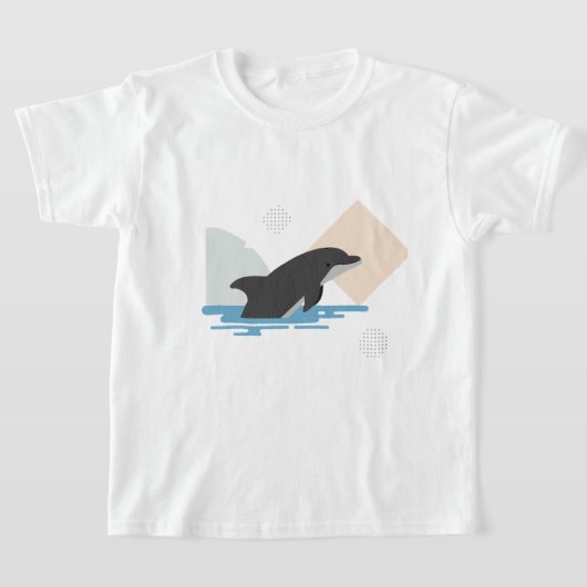 T-shirt Dauphin (Poser)