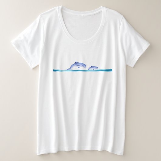 T-shirt dauphin (Design devant)