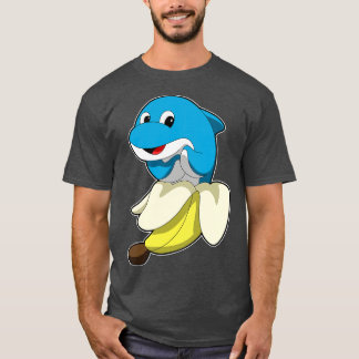 T-shirt Dauphin avec Banane