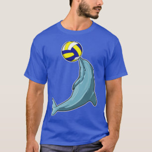 T-shirt Dauphin avec volleyball