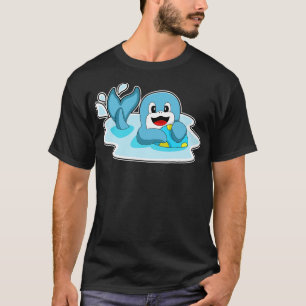 T-shirt Dauphin avec water polo