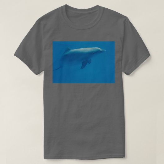 T-shirt Dauphin bleu (Design devant)