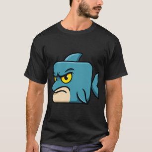 T-shirt Dauphin Carré En Colère