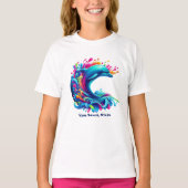 T-shirt Dauphin coloré - (Devant)