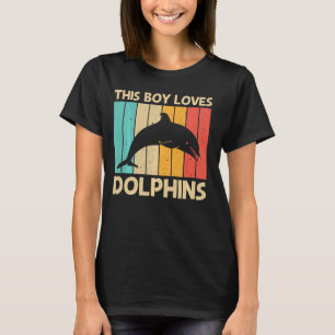 T-shirt Dauphin cool Pour Garçons Enfants Dauphins Beluga