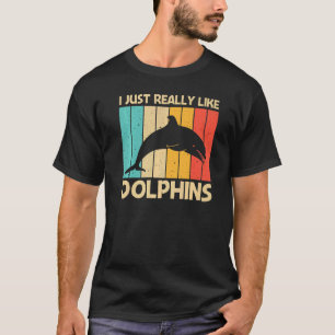 T-shirt Dauphin cool Pour Hommes Dauphins Beluga Whale S