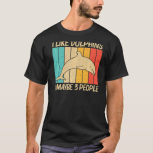 T-shirt Dauphin cool Pour Hommes Femmes Animal Dolphin Océ