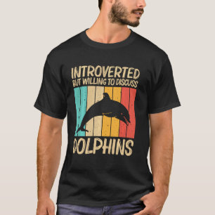 T-shirt Dauphin Cool Pour Hommes Femmes Dauphins Baleine B