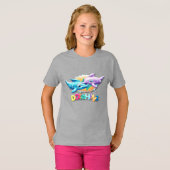T-shirt dauphin de couple (Devant entier)