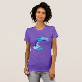 T-shirt Dauphin en couleurs (Devant entier)