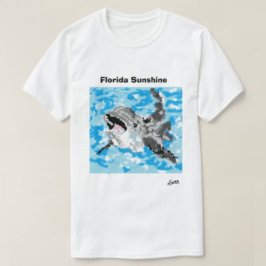 T-shirt : Dauphin en train de jouer (Design devant)
