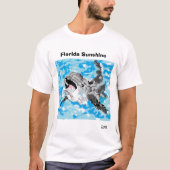 T-shirt : Dauphin en train de jouer (Devant)