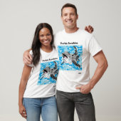 T-shirt : Dauphin en train de jouer (Unisexe)