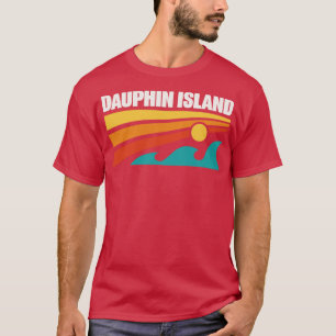 T-shirt Dauphin Island Alabama Beach Mobile Bay Gulf of Me