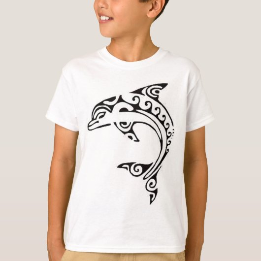 T-shirt Dauphin maori (Devant)