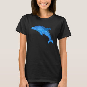 T-shirt Dauphin Polygone Poly Ar femmes