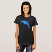 T-shirt Dauphin Polygone Poly Ar femmes (Devant entier)