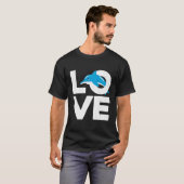 T-shirt Dauphin pour dauphin (Devant entier)