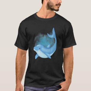 T-shirt Dauphin Profond Océan Créatures et Rift Life 1