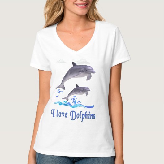 T-shirt Dauphins (Devant)
