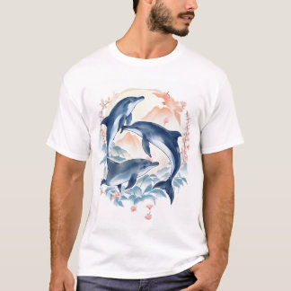 T-shirt dauphins