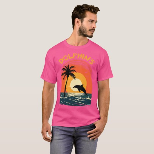 T-shirt Dauphins 2 (Devant entier)