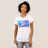 T-shirt Dauphins dans le bleu (Devant entier)