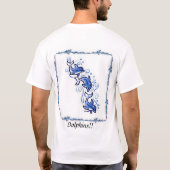 T-shirt Dauphins de cascade (Dos)