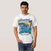 T-shirt dauphins d'Hawaii (Devant entier)