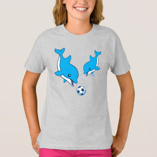 T-shirt Dauphins du football