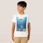 T-shirt dauphins heureux (Devant entier)