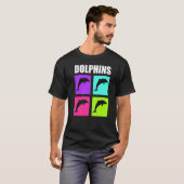 T-shirt Dauphins vintages (Devant entier)