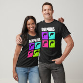 T-shirt Dauphins vintages (Unisexe)
